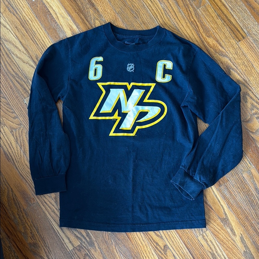 Nashville Predators (NHL) Vintage Weber Captain Shirt